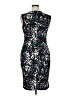 Mossimo Graphic Teal Cocktail Dress Size XL - photo 2