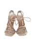 Unbranded Metallic Metallic Ivory Sandals Size 7 - photo 2