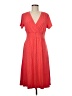 L.L.Bean Red Casual Dress Size M - photo 1
