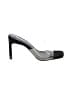 Shoe Land Gray Black Sandals Size 6 1/2 - photo 1