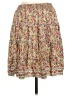 Max Studio 100% Rayon Floral Yellow Casual Skirt Size M - photo 1