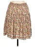 Max Studio 100% Rayon Floral Yellow Casual Skirt Size M - photo 2
