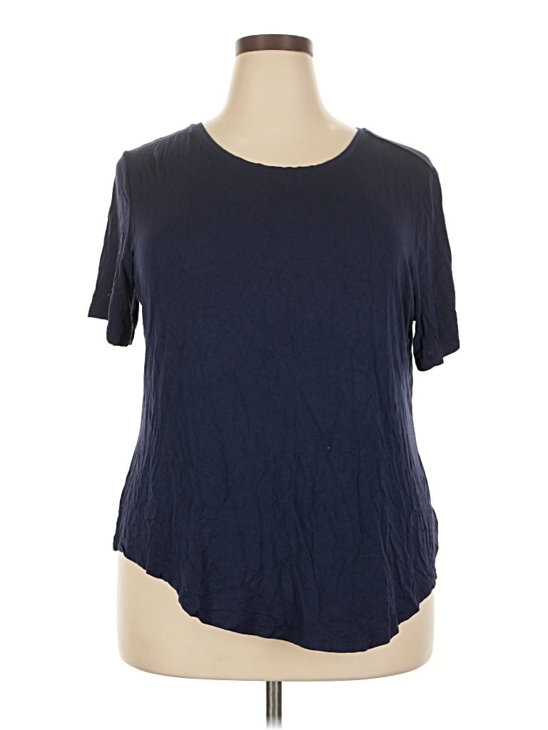 Pre-owned Old Navy Short Sleeve T-shirt In Blue