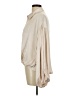 AaKaa 100% Polyester Metallic Tan Long Sleeve Blouse Size L - photo 5