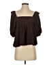 En Saison 100% Polyester Brown 3/4 Sleeve Blouse Size S - photo 1