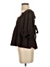 En Saison 100% Polyester Brown 3/4 Sleeve Blouse Size S - photo 5