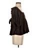 En Saison 100% Polyester Brown 3/4 Sleeve Blouse Size S - photo 4