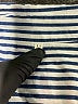 Unbranded Stripes Blue Long Sleeve Button-Down Shirt Size M - photo 7