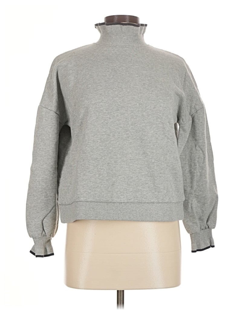 Pre-owned Boden Turtleneck Sweater In Gray