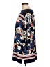 JM Collection Blue 3/4 Sleeve Blouse Size L - photo 5