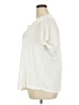Sara Studio White Ivory Short Sleeve Top Size 3X - photo 5