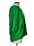 Escapada 100% Rayon Green 3/4 Sleeve Blouse Size L - photo 4