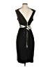 Halston Black Cocktail Dress Size 2 - photo 1