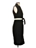 Halston Black Cocktail Dress Size 2 - photo 4