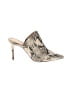 Schutz Animal Print Gold Mule/Clog Size 9 1/2 - photo 1
