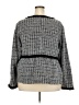 Suzanne Betro Houndstooth Gray Jacket Size 3X - photo 2