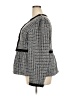 Suzanne Betro Houndstooth Gray Jacket Size 3X - photo 5
