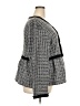 Suzanne Betro Houndstooth Gray Jacket Size 3X - photo 4