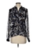 CAbi 100% Polyester Purple Blue Long Sleeve Blouse Size XS - photo 1