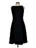 Talbots Solid Black Cocktail Dress Size 10 - photo 1