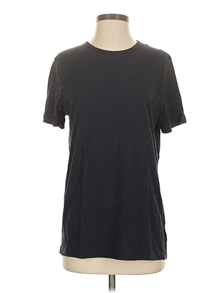 Pre-owned Derek Rose Short Sleeve T-shirt In Black