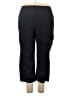 Moving Comfort 100% Polyester Solid Black Blue Active Pants Size 1X - photo 1