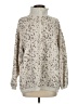 Aerie Animal Print Tan Pullover Sweater Size S - photo 1
