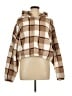 Hollister Plaid Brown Jacket Size L - photo 1