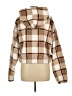 Hollister Plaid Brown Jacket Size L - photo 2