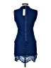 Shinestar 100% Polyester Blue Cocktail Dress Size M - photo 2