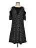 Mudd Argyle Black Casual Dress Size 16 - photo 1