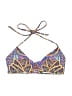 Mara Hoffman Print Purple Swimsuit Top Size XS - photo 1
