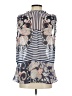CAbi 100% Polyester Blue Sleeveless Blouse Size S - photo 2