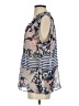 CAbi 100% Polyester Blue Sleeveless Blouse Size S - photo 5