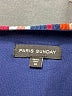 Paris Sunday 100% Polyester Stripes Blue Romper Size M - photo 4