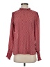 Carolina Belle 100% Polyester Polka Dots Red Long Sleeve Blouse Size S - photo 1