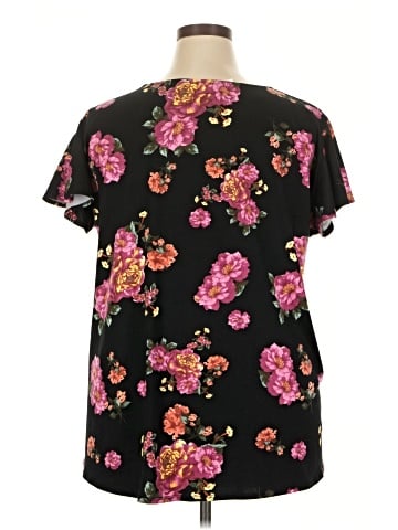 Cool Melon Short Sleeve Blouse (view 2)