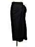 Ann Taylor 100% Polyester Solid Black Formal Skirt Size 4 - photo 1