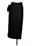 Ann Taylor 100% Polyester Solid Black Formal Skirt Size 4 - photo 2