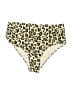 Shein Animal Print Gold Swimsuit Bottoms Size L - photo 1