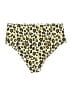 Shein Animal Print Gold Swimsuit Bottoms Size L - photo 2