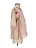Roller Rabbit 100% Cotton Tan 3/4 Sleeve Blouse Size XXS - photo 4