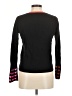 Lisa Todd Hearts Black Pullover Sweater Size M - photo 2