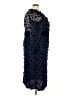 Mac Duggal 100% Polyester Stars Blue Cocktail Dress Size 24 - photo 4