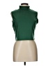 Shein 100% Polyester Green Short Sleeve Turtleneck Size 12 - photo 1