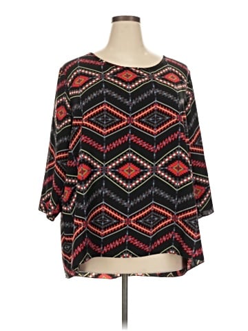 New Directions 3/4 Sleeve Blouse (view 1)
