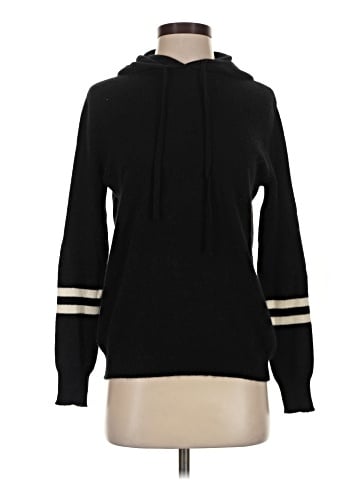 Aqua Cashmere Pullover Sweater (view 1)