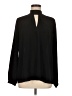 NSR 100% Polyester Black Long Sleeve Blouse Size M - photo 1