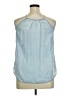 Unbranded Blue Sleeveless Blouse Size L (estimated) - photo 2