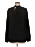 NSR 100% Polyester Black Long Sleeve Blouse Size M - photo 2